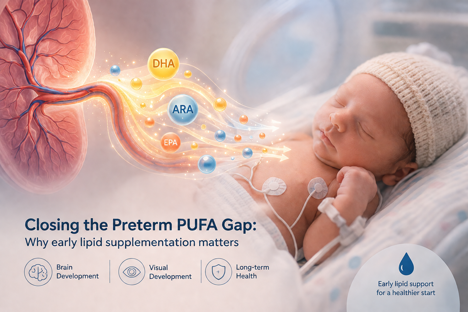 Closing the Preterm PUFA Gap: Why early lipid supplementation matters 