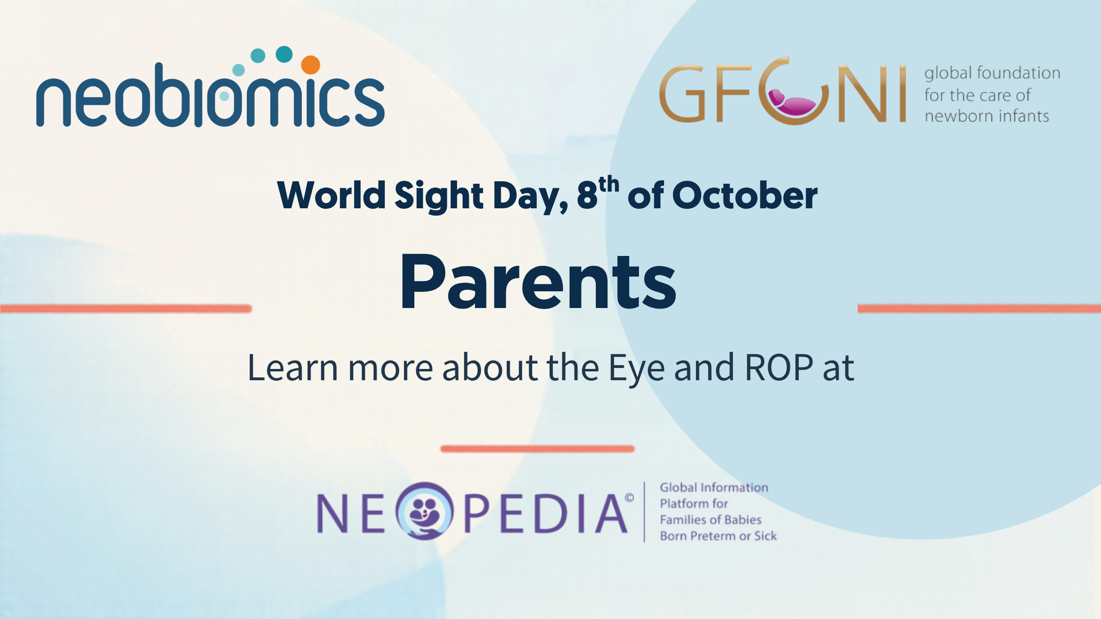 Supporting families of preterm babies: our new collaboration with GFCNI, starting with eye health